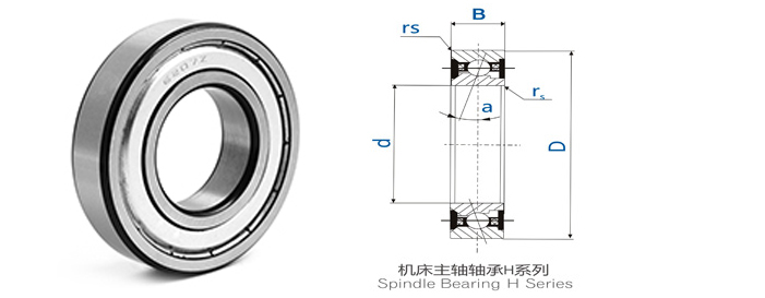 型號：角接觸球軸承(機(jī)床主軸軸承H系列)->>角接觸球軸承系列